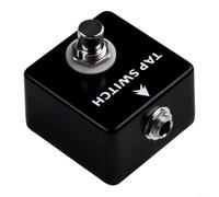 ComfyHarbor Tap For Tempo Switch Pedal for For Mosky Guitar Effects, Full Metal Momentary Footswitch with 1/4 Inch Output, Compact Lightweight Design for Delay and Loop Pedals