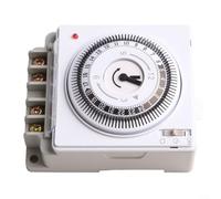 ComfyHarbor TH195 Intelligent Mechanism For Water Pumps Timing Controller Functionality AC110 240V Power Supply Daily Cycle Charging Timers