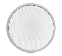 ComfyHarbor Thickened Aluminum Pizza Mesh Plate, Perforated Wire Baking Pan for Crispy Crust, Even Heating Oven Tray for Homemade Pizza and Toast, 8-16 Inch(10 inch)