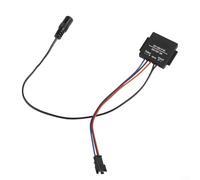 ComfyHarbor Touch Sensor Switch for Bathroom Mirror, 5-12V DC Capacitive Dimming Controller with Adjustable Sensitivity, Black 35x35mm Module for LED Lights and Small Appliances(A-B-AB-Off)