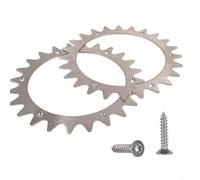 ComfyHarbor Traction Wheels With Stainless Steel Nails For Worx S And M Lawn Mower Robots, Perfect For Wet Lawns And Slopes