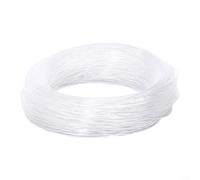 ComfyHarbor Transparent Side Emitting Fiber Optic Cable 2mm PMMA Light Guide Wire 328ft for Automotive Interior Ambient Illumination