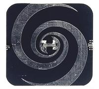 ComfyHarbor Ultra-Wideband Spiral 2.2GHz-6.2GHz with Circular Polarization, 3.5dBi Gain Low Dispersion RF Set for Signal Transmission, Compact 50x50x23mm Black(Levo-)