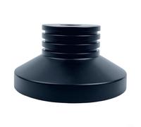 ComfyHarbor Vinyl Record Weight, For Stabilizer 7 Inch 45RPM Turntable Shock Absorber, Aluminum Alloy Phonograph Ballast Adapter For LP Records, Reduces Vibration And Distortion(Black)