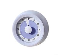 ComfyHarbor Visualised Charging Magnetic Countdown Timer 60-Minute Stainless Steel Compact Design With Type-C Rechargeable Function For Cooking Studying Working At Home School(purple)