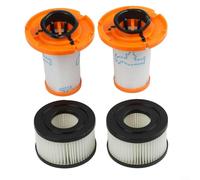ComfyHarbor Washable Foam Pre-Filter and Motor Filter Set Compatible with For X-Force 12.60 Neo 13.60 14.80 16.60, Replaces ZR009014 ZR009015 Vacuum Parts(2 Sets)