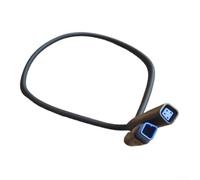 ComfyHarbor Waterproof 30/60cm 4-Pin Speed Sensor Extension Cable, For Bafang Mid-Drive Motor (60cm)