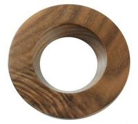ComfyHarbor Wooden Coffee Dripper Stand, For Pour Over Filter Cone, Portable Walnut Wood Base Rack, Stable Brewing Holder, For Home Café Kitchen Bar