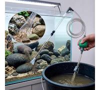 Comfylab Aquarium Siphon Vacuum,Manual Water Changer Gravel Cleaner | with Duckbill Nozzle and Filter Head,Suitable for 5-10 Gallon Fish Tanks,Betta, Shrimp, Nano and Turtle Tanks