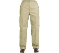 COMFYLOT & KK TRADERS MCR LTD Premium Mens Elasticated Waist Rugby Trousers, Super Soft Casual Plain Comfort Elastic Waistband with Drawcord Regular Fit Work Smart Men Pants, Stone-40W / 29L