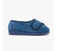 Comfylux Helen Womens | Slippers | Blueberry Floral | UK Size 4