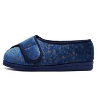 Comfylux Helen Womens | Slippers | Blueberry Floral | UK Size 9