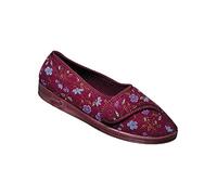 Comfylux Women's Diana Slippers Wine UK Size 7