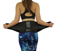 ComfyMed Premium Quality Back Brace with Removable Lumbar Pad for Lower Back Pain Relief - Durable Medical Grade - Support Belt for Treatment of Sciatica, Scoliosis, Herniated Disc or Degenerative Disc Disease (REG 26" to 37")