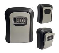 ComfyNex Key Safe Wall Mounted Police Approved Lock Box Outdoor 4 Digit Combination, Waterproof Key Safe for Home, Garage, Office and School | Keysafe Wall Mounted Outside