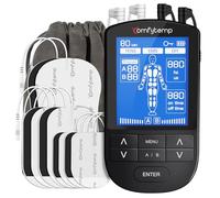 Comfytemp 4 Outputs TENS Machine for Muscle Stimulation, 24 Modes