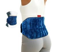 Comfytemp 9x47inch Microwavable Heating Pad for Back, 2.5LB Microwave Wheat Bag for Soothing Warmth, Gifts for Waist, Hip, Full-Body Relaxation & Soothing Discomfort, Reusable Warm Compress