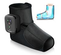 Comfytemp Cordless Foot Massager for Pain and Circulation, Portable Compression Boot Massage with Heat, Birthday Gifts for Dad Mom Men Women, Foot Warmer for Plantar Heel Pain, Ankle, Swelling(1 Pack)