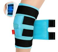 Comfytemp XXL Full Coverage Knee Ice Pack Wrap, Large Ice Pack for Knee Comfort, Reusable Hot & Cold Gel Pack for Sports Injuries, Soothes Knee Joint Discomfort, After Surgery Get Well Gift