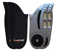 ComfyWalk Insoles with our famous OPTRON material, accepted by the American Podiatric Medical Association, unique 6-patented design for amazing comfort and