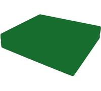 ComfyWise 100% Memory Foam Pressure Relief Support Cushion for Wheelchair and chair Orthopaedic Seat Cushions for Pressure Relief (Green, 16" x 18" x 4")