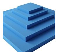 ComfyWise Blue Upholstery Foam - High Density Foam Sheet Replacement Foam Cut to Size for Customized Foam Pad Comfort, Multiple Size foam cushion for Versatile Use in Sofa Foam (1 in, 25.5 x 11.5 in)