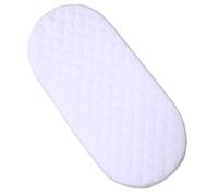 ComfyWise Newborn Essentials Moses Basket Sheets - Firm, Flat pram mattress, Breathable Moses Basket Mattresses with Washable Cover for Optimal Comfort and Safety (74 x 28 x 4cm)