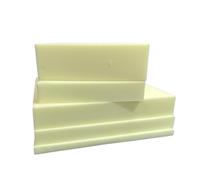 ComfyWise Orthopedic Cooling Gel Memory Foam - Foam Cut to Size Memory Foam Mattress Topper for Dog Beds, Seat Cushions Enhanced Support, Perfect for Memory Mattress Upgrade (6 in, 17 x 17 in)