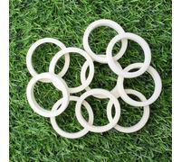 Comgooldool 10-Pack Bicycle Fork Dust Wiper Seals 30/32/34/35/36/38/40mm Rubber Foam Oil Seal Kit with Travel Indicator Rings for MTB Suspension Fork Maintenance and Repair(38mm)