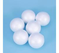 Comgooldool 100 Pcs Solid Polystyrene Foam Balls 2cm 2.5cm 3cm White Styrofoam-Spheres for Floral Cake Decor Sweet-Tree Crafting DIY Handmade Projects(2cm)