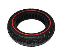 Comgooldool 11X2.75 Solid Tire 70/65-7.5 Off-Road Rubber Wheel Anti-Puncture Heavy Duty With Good Grip For For Ninebot Max for G3 for zt3 Pro Electric Scooter Spare Accessory(Red Line)