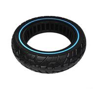 Comgooldool 11X2.75 Solid Tire 70/65-7.5 Off-Road Rubber Wheel Anti-Puncture Heavy Duty With Good Grip For For Ninebot Max for G3 for zt3 Pro Electric Scooter Spare Accessory(Bule Line)