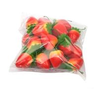 Comgooldool 20 Pcs for MINI Artificial Fruits And Vegetables Set, Realistic Fake Fruit Props For DIY Crafts, Home Decor, Wedding Table Centerpieces, Party Supplies, Multicolor Plastic Simulation(2)