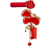 Comgooldool 2026 Chinese New Year Horse Ornament, Knitted Fortune Bag Door Hanging Decor For Home Entrance Wall, Festive for ZODIAC Animal Pendant With Auspicious Meaning For Year Of The Horse