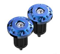 Comgooldool 2PCS Aluminum Alloy Motorcycle Handlebar End Bar Ends Sliders Crash for ion Accessories For 16-18mm Tubes Fit Red(Blue)
