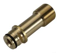 Comgooldool 2Pcs Brass Water Outlet Pipe Assembly 308862007 for RY141600 Electric Pressure Washer, 64mm x 21.8mm High-Pressure Resistant Pump Outlet Tube Fittings for Garden Cleaning