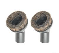 Comgooldool 35 mm Horsehair Vacuum Brush,for Karcher T 7/1 11/1 NT 20/30 | 35mm Rotating Horsehair Brush Nozzle,for Karcher T7 T11 T14 NT20/30 Vacuum Cleaners, Soft Bristle Tool for Furniture Car