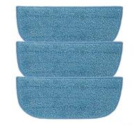Comgooldool 3Pcs Replacement Microfiber Mop Pads With Scrubbing Strips For Everyday And Tough Mess Cleaning, For SteamPlus FC7020/01 Steam-Mop, Reusable Thick Washable Cloths