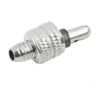Comgooldool 4Pcs Bicycle Tube Valve Replacement For Dunlop Germany Valve, Stainless Steel Bike Inner Tyre Air Valve Core, Anti- Cycling Tool Kit