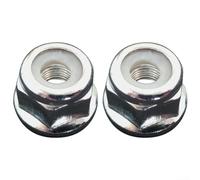 Comgooldool 5 Pack M10 Left-Hand Thread Lock Nut 4126 642 7600 for Stihl-FS80 FS85 FS87 FS90 FS94 Trimmer, Metal Replacement Part for Secure Fit and Easy Installation(2pcs)