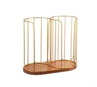 Comgooldool Adjustable Coffee Cup Dispenser Wooden Base Organizer Metal Holder For Countertop Disposable Cups Lids Straws Rustic Style Storage For Kitchen Office Cafe Dorm(Style 3)