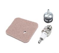 Comgooldool Air Filter Kit for Stihl-46 HS45 Hedge Trimmer, Repair Parts 41400074102 with Spark-Plug and Oil Filter, Plastic Sponge Maintenance Set for Power Equipment Cleaning