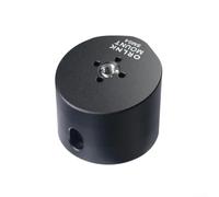Comgooldool Aluminium Alloy Tripod Mount Adapter With 1/4-20 Thread For Starlink for MINI, Reinforced 4-Hole Design For RV Camping Outdoor Travel Stable Signal Setup Black