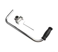 Comgooldool Aluminum Trimmer Grip Handle, for String Trimmers, Ergonomic Auxiliary Handle to Reduce Back Pain, and Increase Comfort, Easy Install, Edging Aid