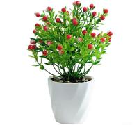 Comgooldool Artificial Acacia Plant 18cm Realistic Fake Flower