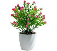 Comgooldool Artificial Acacia Plant 18cm Realistic Fake Flower