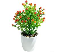 Comgooldool Artificial Acacia Plant 18cm Realistic Fake Flower