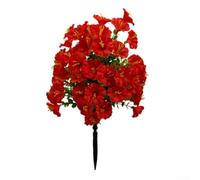Comgooldool Artificial Morning Glory Plant 41cm Lifelike Plastic Bloom