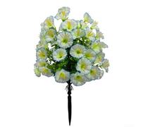 Comgooldool Artificial Morning Glory Plant 41cm Lifelike Plastic Bloom