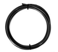 Comgooldool Bike Brake Cable Housing PVC Outer Tube For Mountain Road Bicycle Shift Wire Sheath Hardness Anti Aging Flexible Black White Red Blue(shifer tube black)